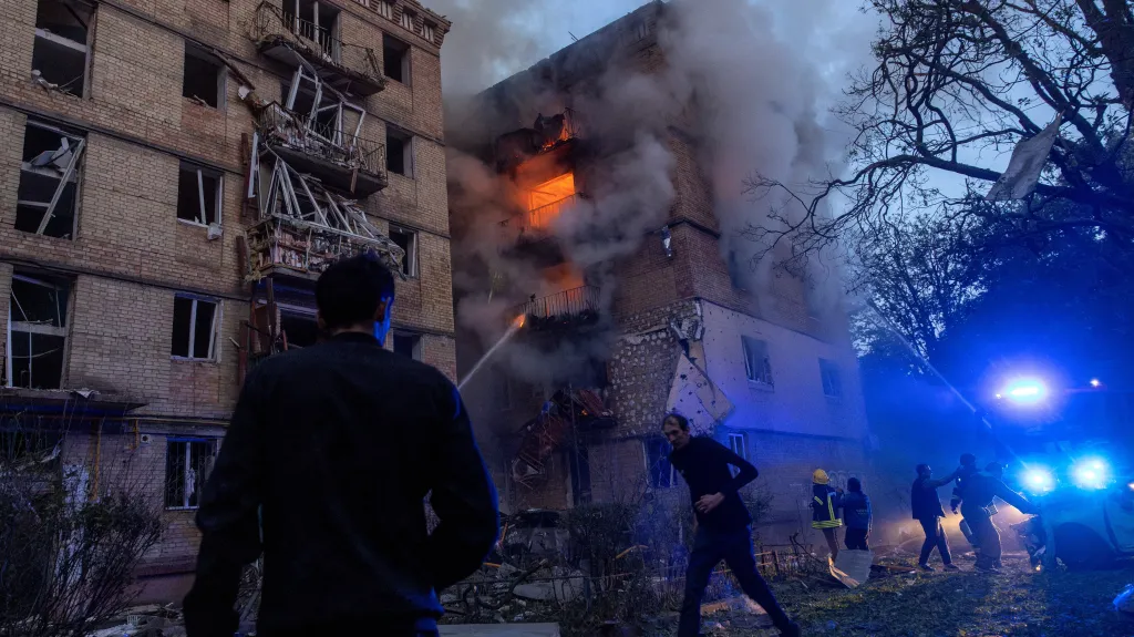 Následky ruského útoku na Kyjev, 17. června 2025